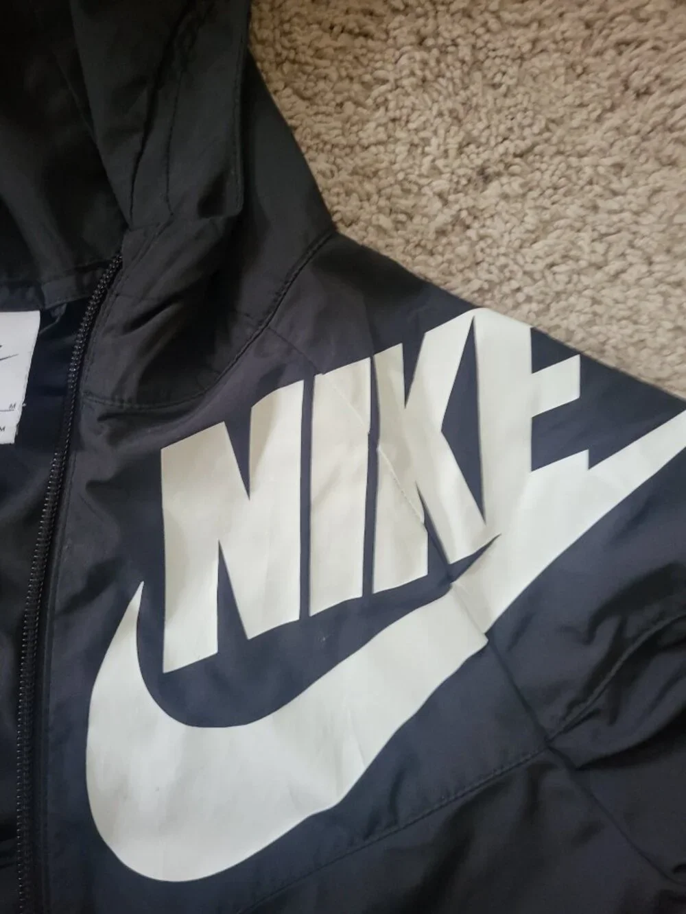 Youth Boys, Nike Rain Jacket with hood - Medium